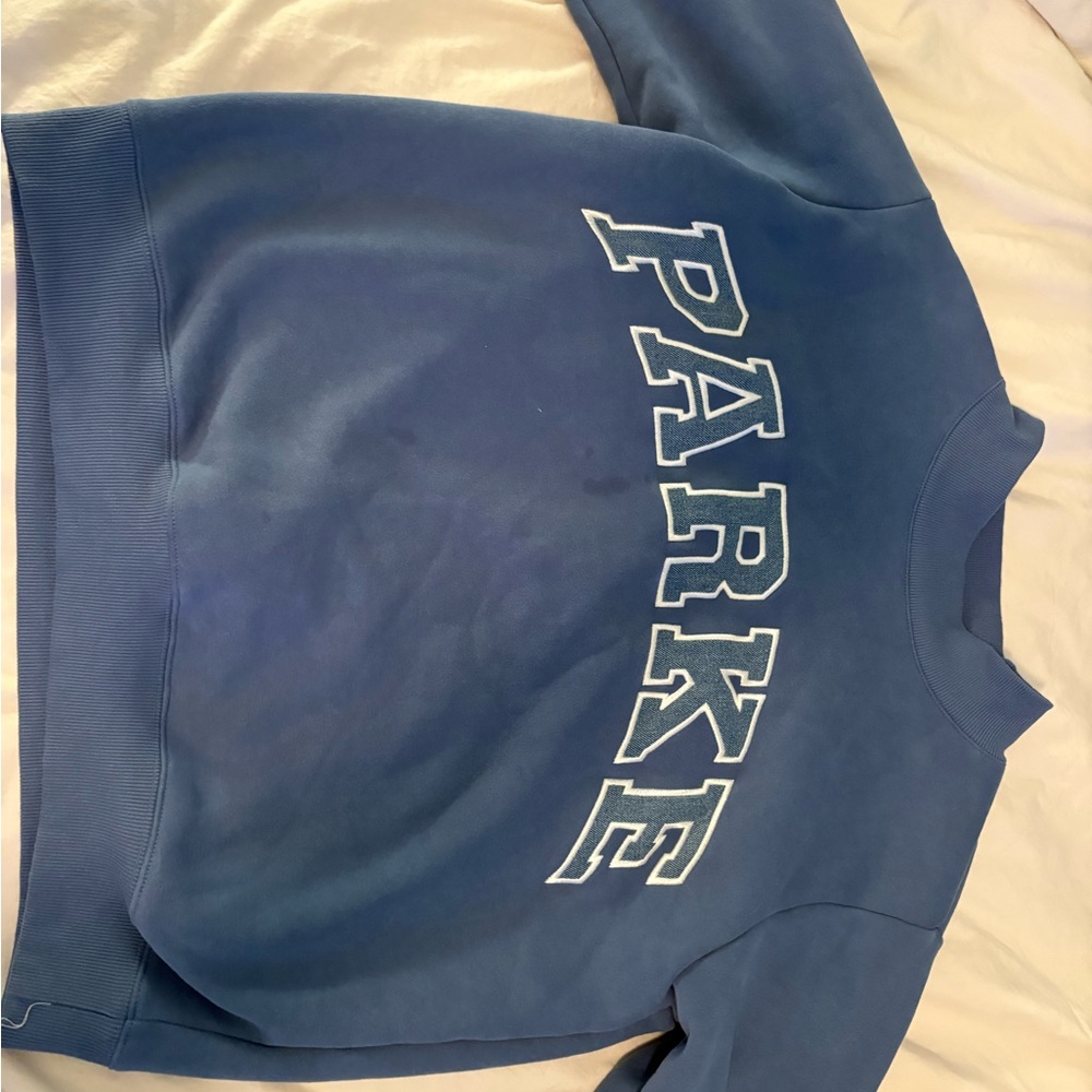 Parke Blue Crewneck Sweatshirt for Kids